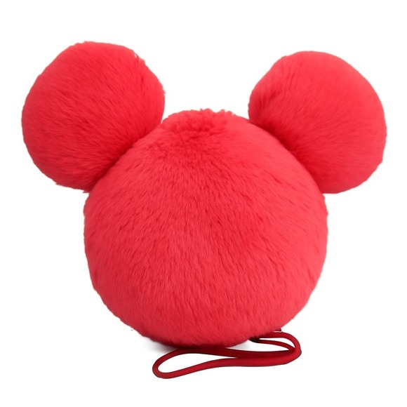 Disney Handbags - Disney Parks Plush Red Mickey Mouse Shoulder Bag Crossbody Purse